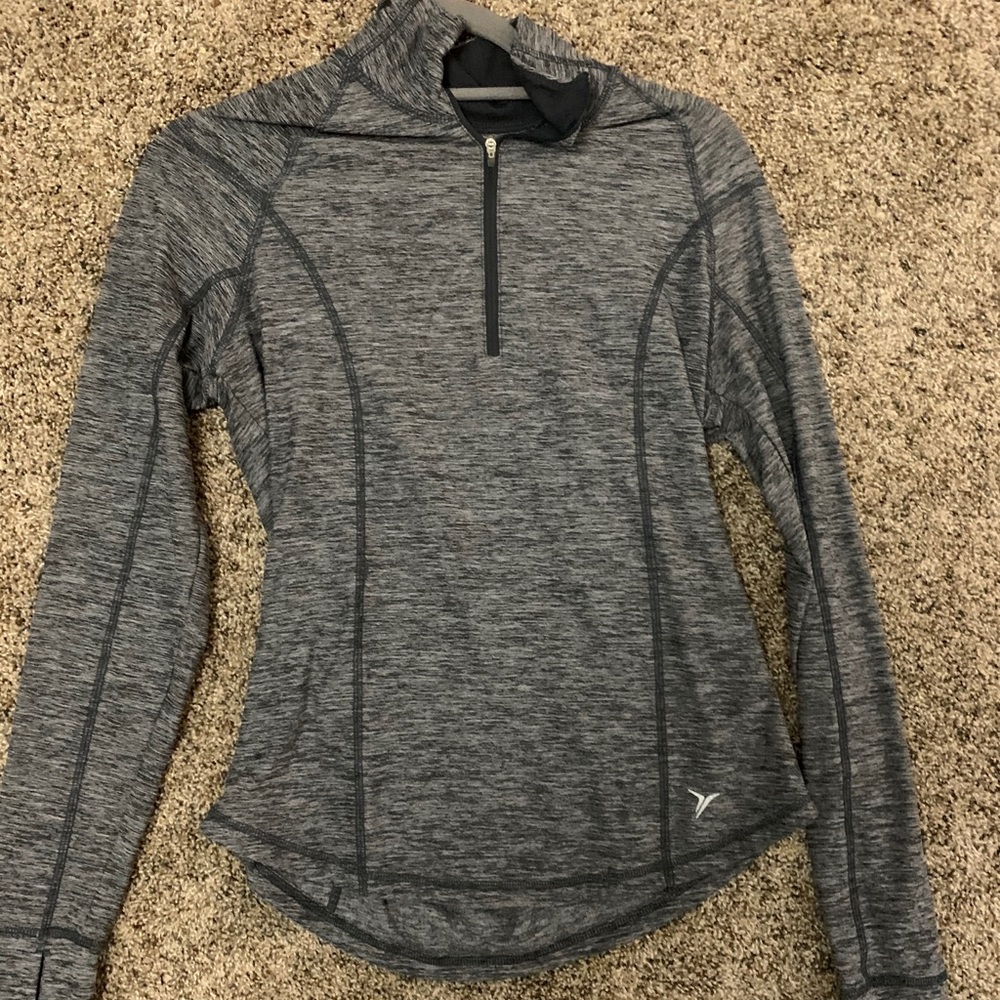 Grey Half Zip Jacket